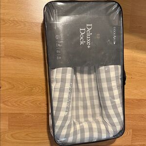 DockATot Deluxe+ Dock in Gray and White